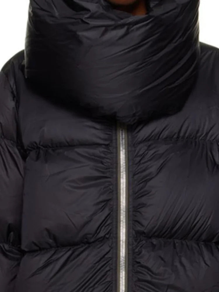 Winter Padded Scarf Coat