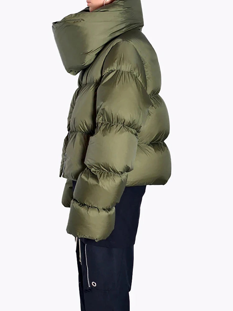 Winter Padded Scarf Coat